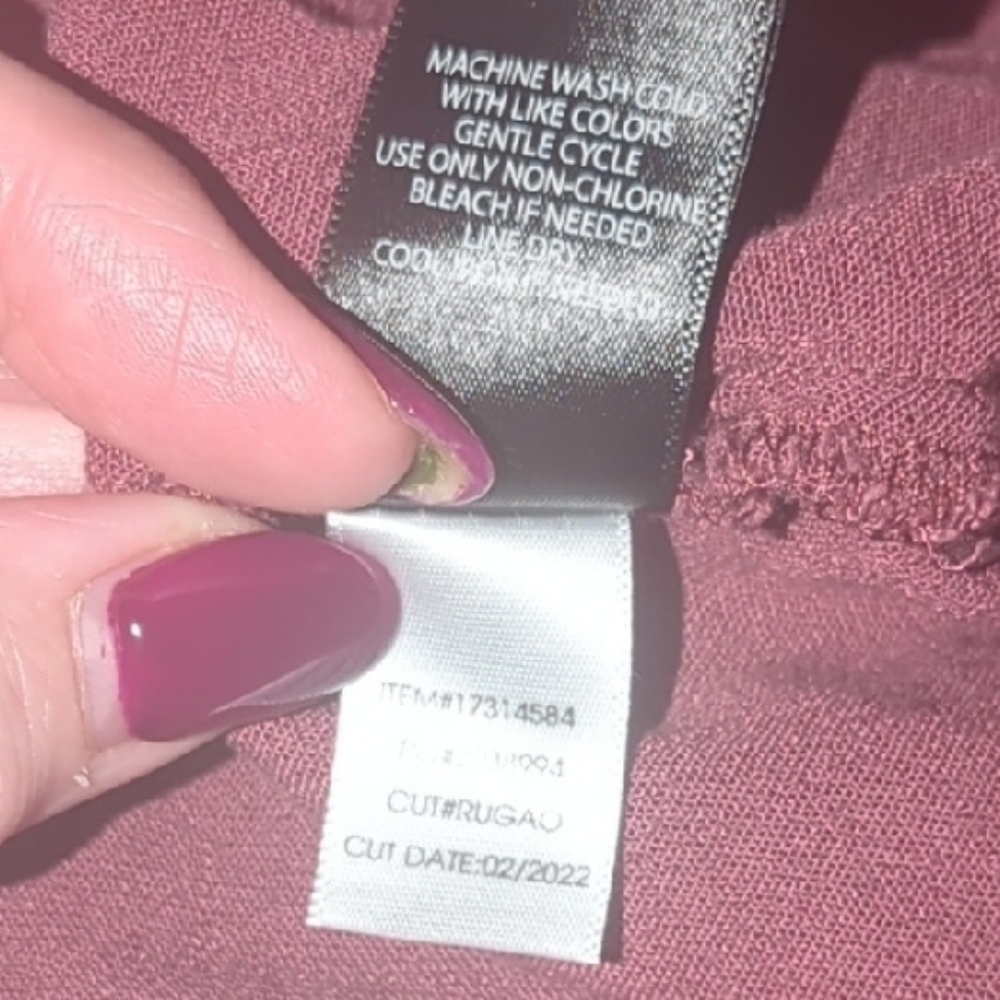 TORRID Mauve Collared Button-Down Dress 2x(14-16) - Picture 10 of 11